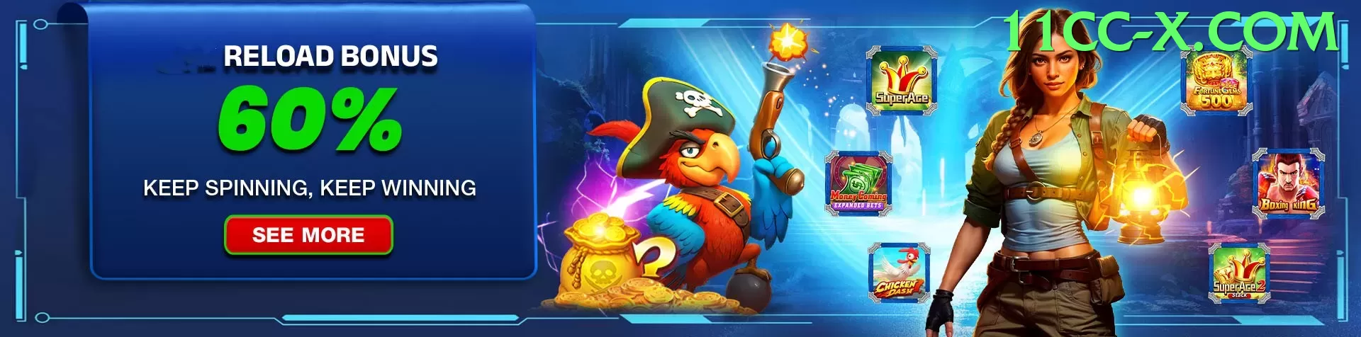 11cc Banner de promoção - app